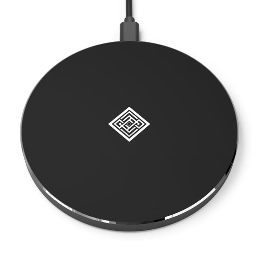 Sleek Wireless Charger, Qi Fast Charging Pad, Minimalist Desk Accessory, Phone Charging Station, Modern Home Tech